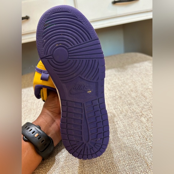 Nike Lakers Dunk High Retro size 12 - Picture 8 of 8